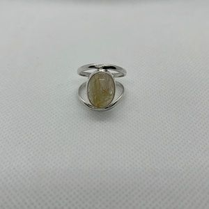 Golden Rutile 925 Sterling silver